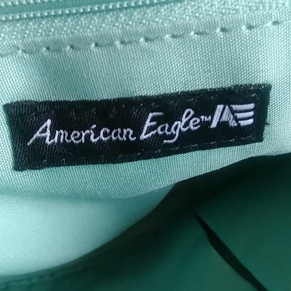 American Eagle kiss clasp floral flowers and bow crossbody bag purse - Picture 12 of 12